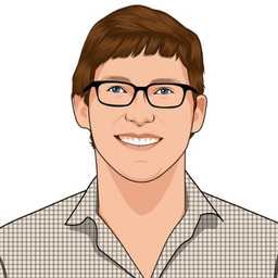 Illustrated portrait of Ryan Johnson